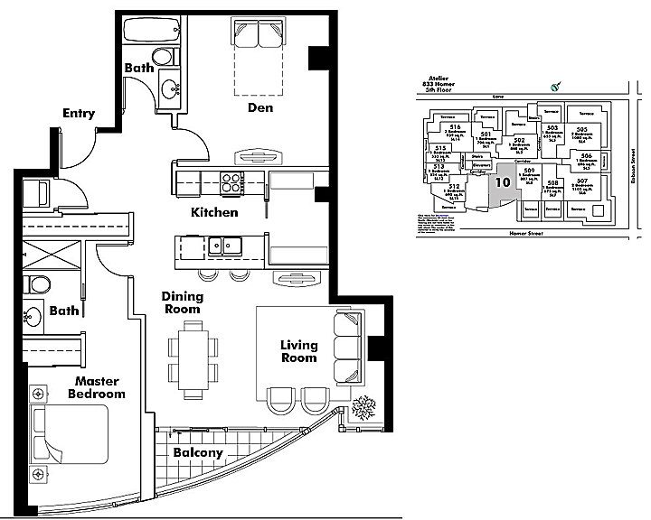 Floor plan 510
