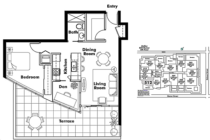 Floor plan 512