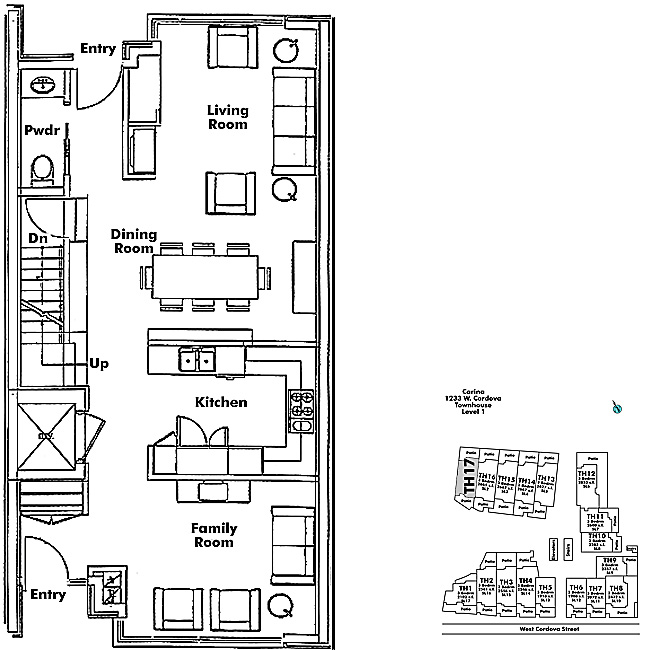 Floor plan TH17