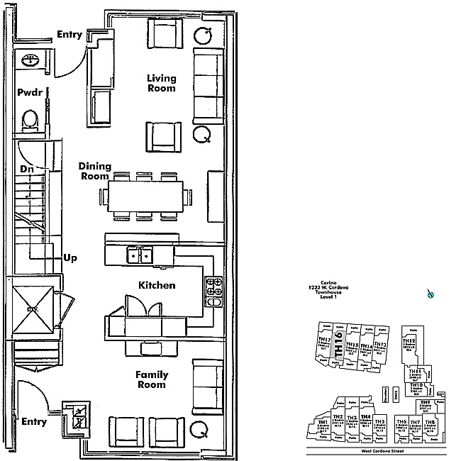 Floor plan TH16