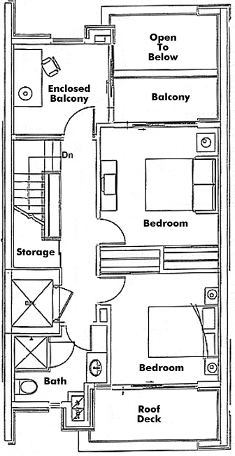 Floor plan TH13