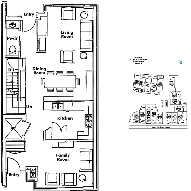 Floor plan TH3