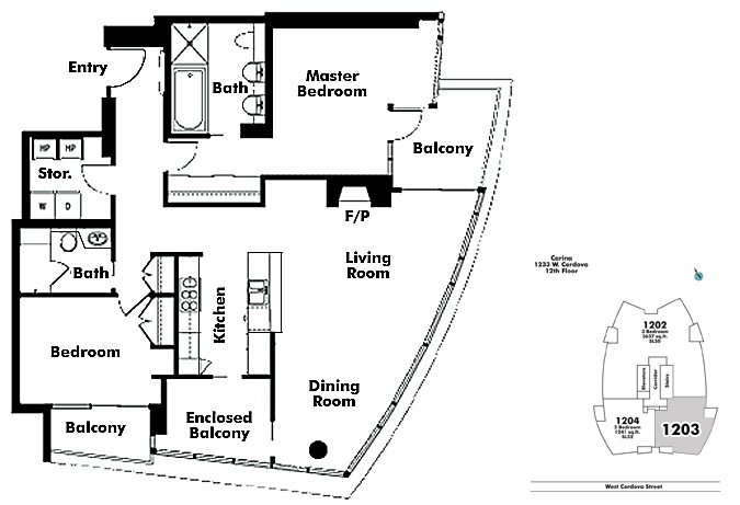 Floor plan 1203