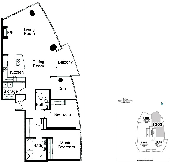 Floor plan 1302