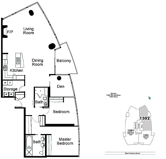 Floor plan 1502