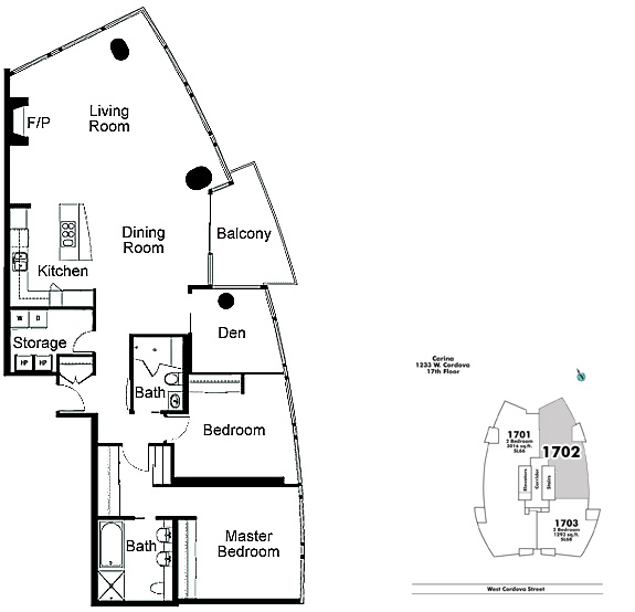 Floor plan 1702
