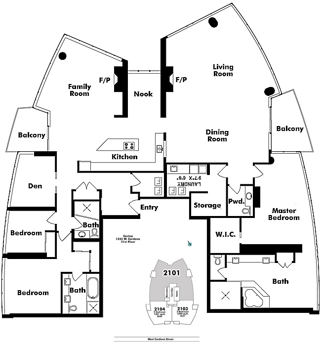 Floor plan 2101
