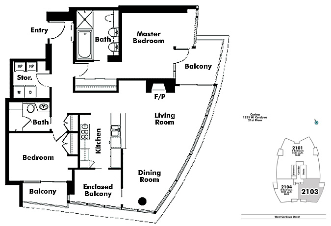 Floor plan 2103