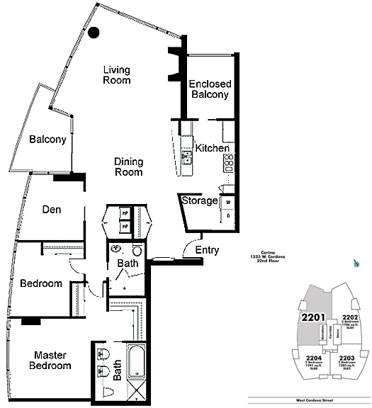 Floor plan 2201