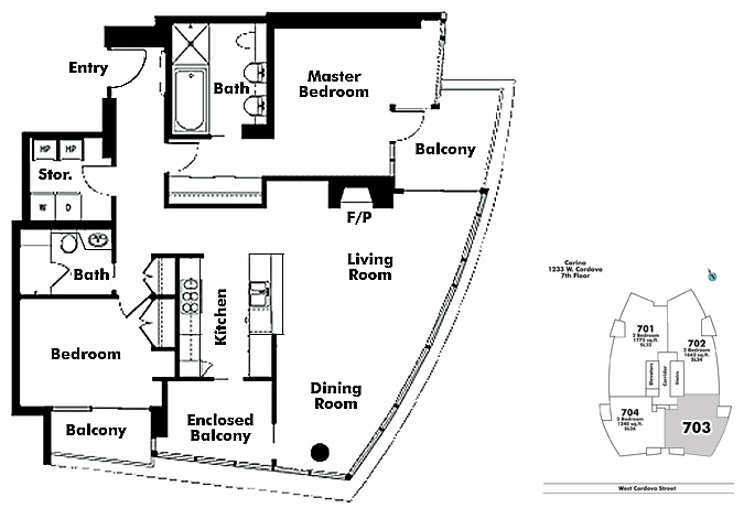 Floor plan 703