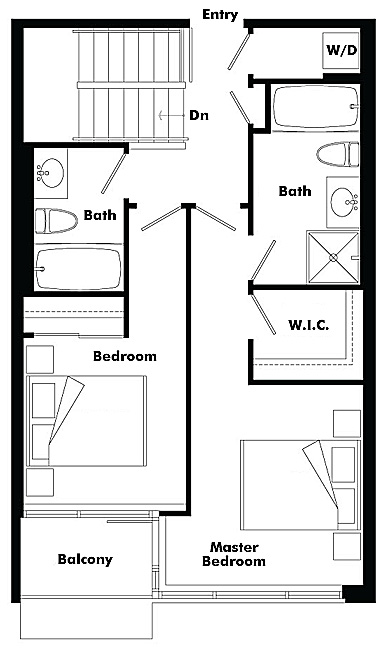 Floor plan TH9