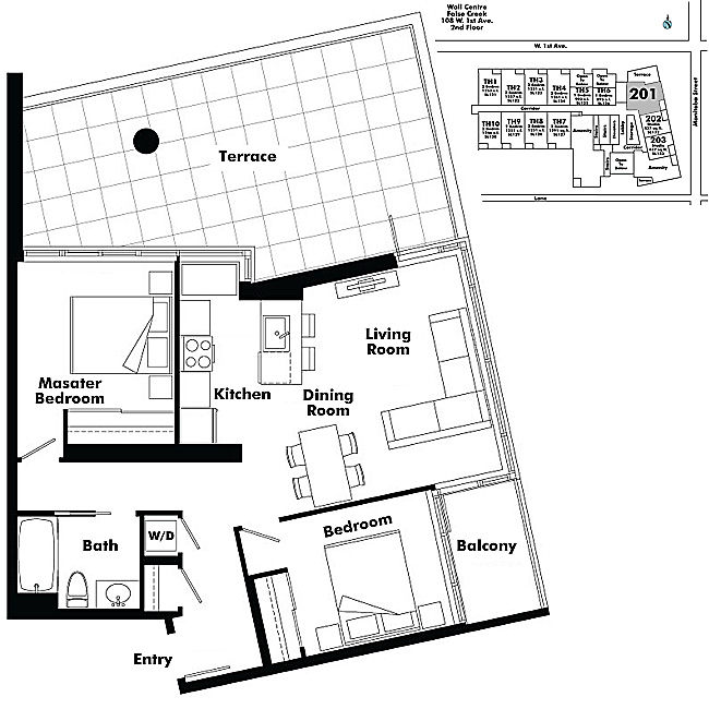 Floor plan 201