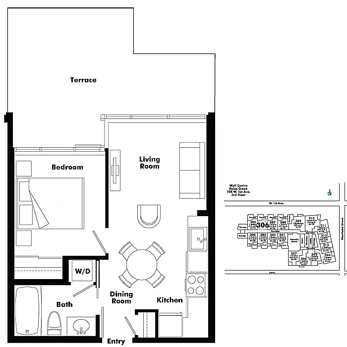 Floor plan 306