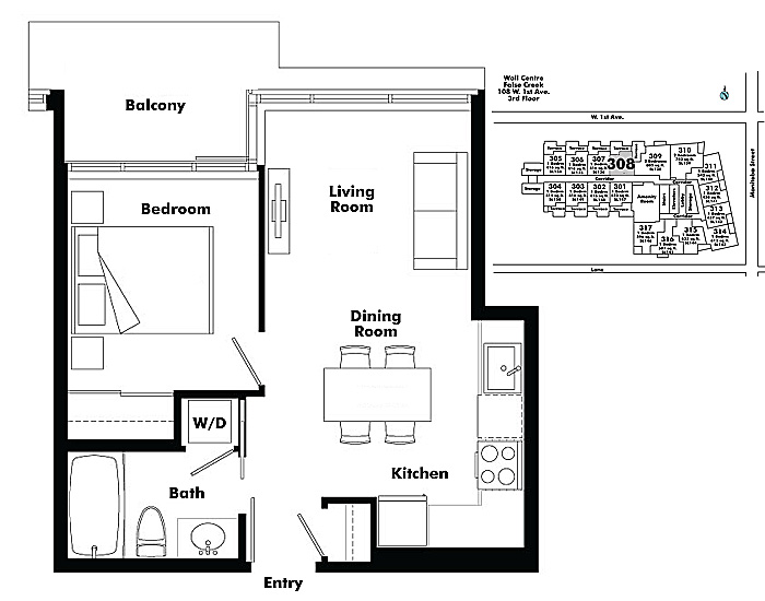 Floor plan 308