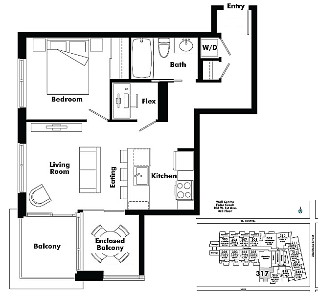 Floor plan 317