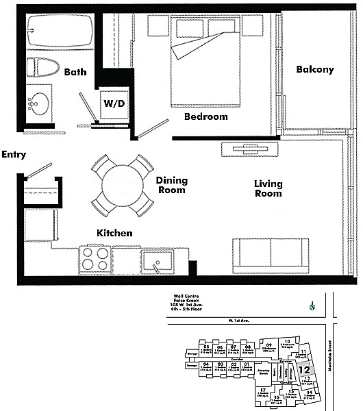 Floor plan 412