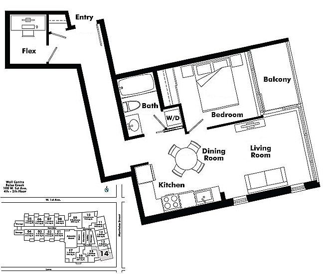 Floor plan 514