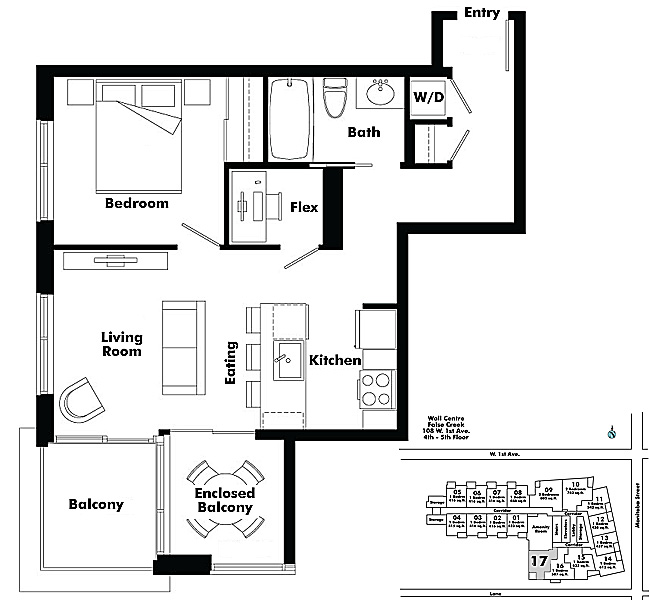 Floor plan 417