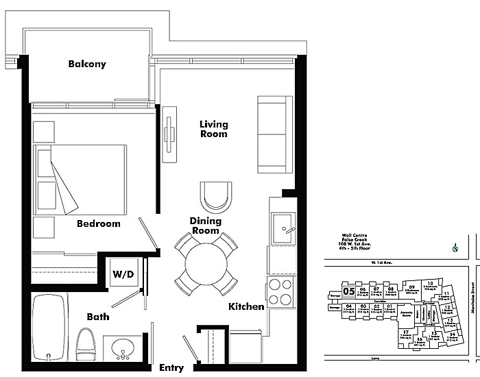 Floor plan 405