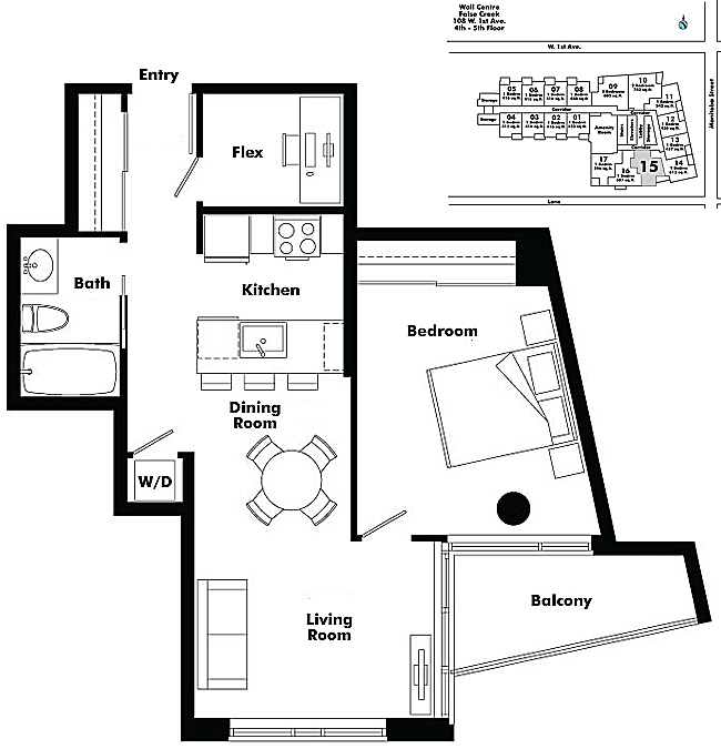 Floor plan 415