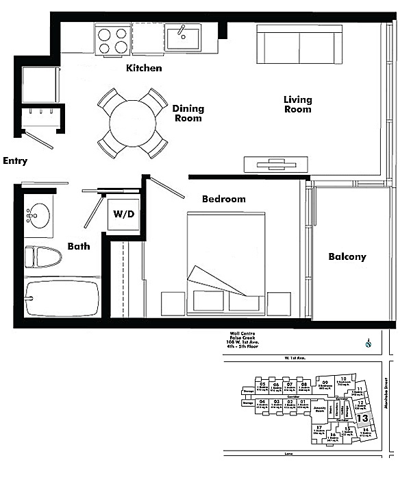 Floor plan 513