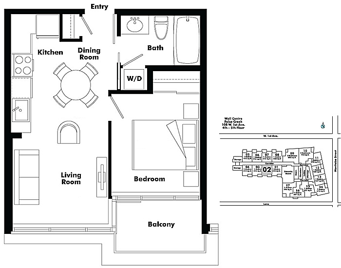Floor plan 502