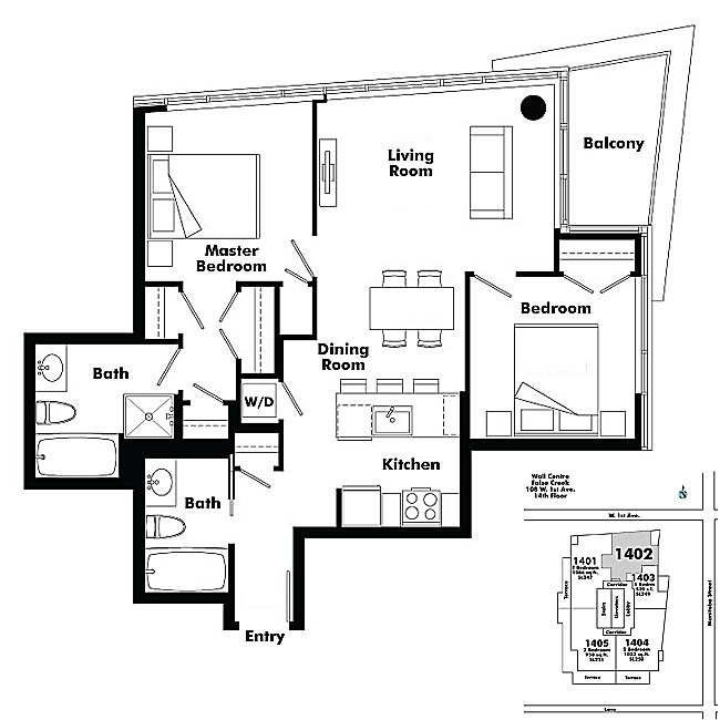 Floor plan 1402