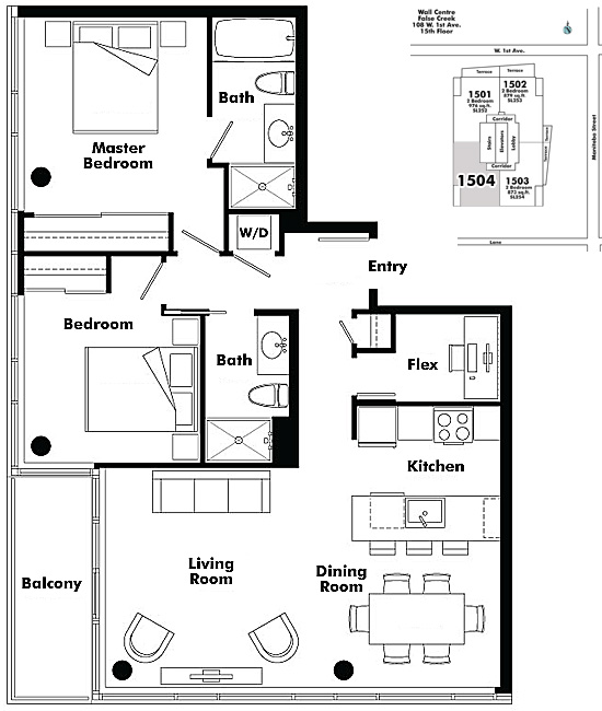 Floor plan 1504