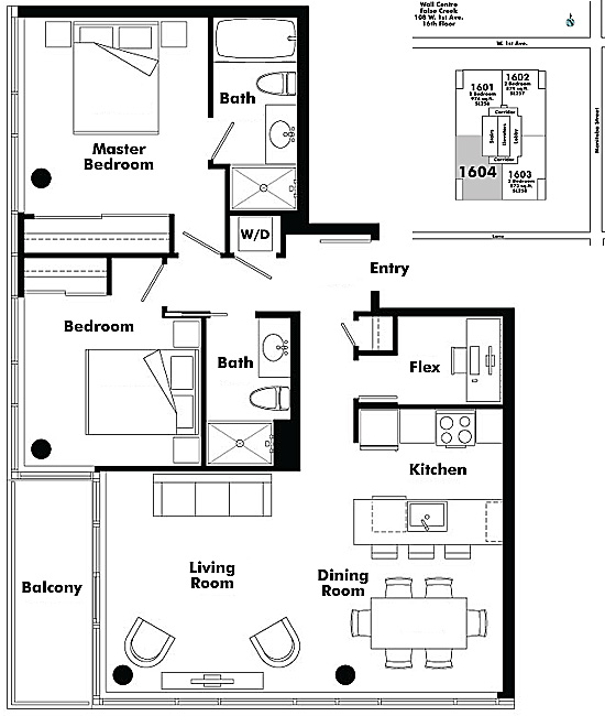 Floor plan PH1604
