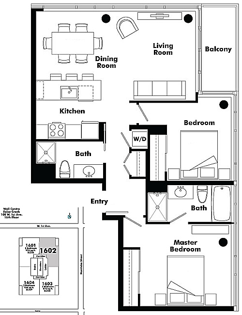 Floor plan PH1602
