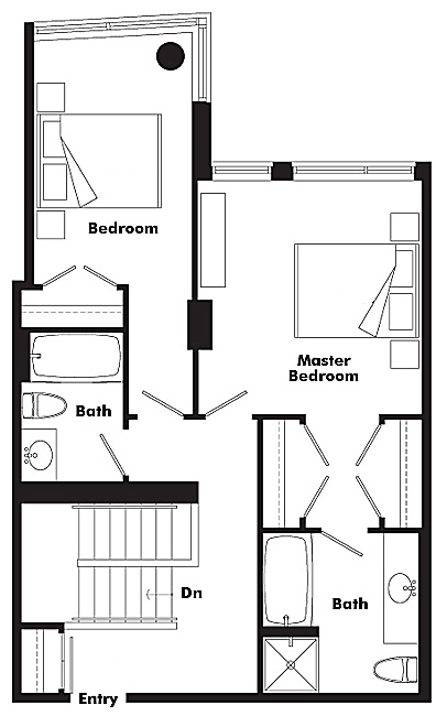 Floor plan TH6
