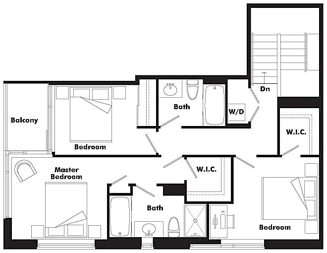 Floor plan TH2
