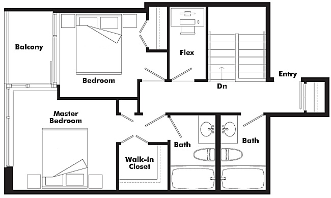 Floor plan TH3