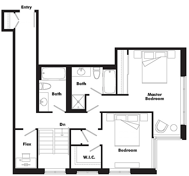 Floor plan TH1