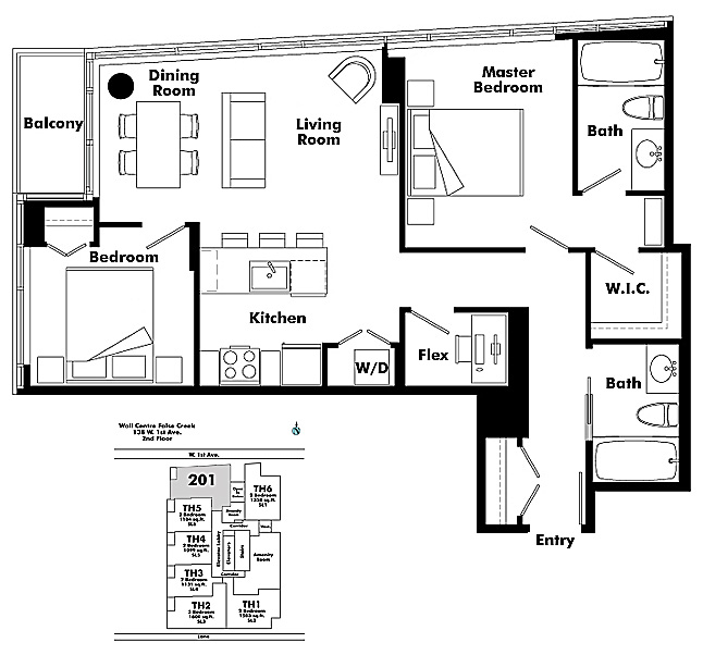 Floor plan 201