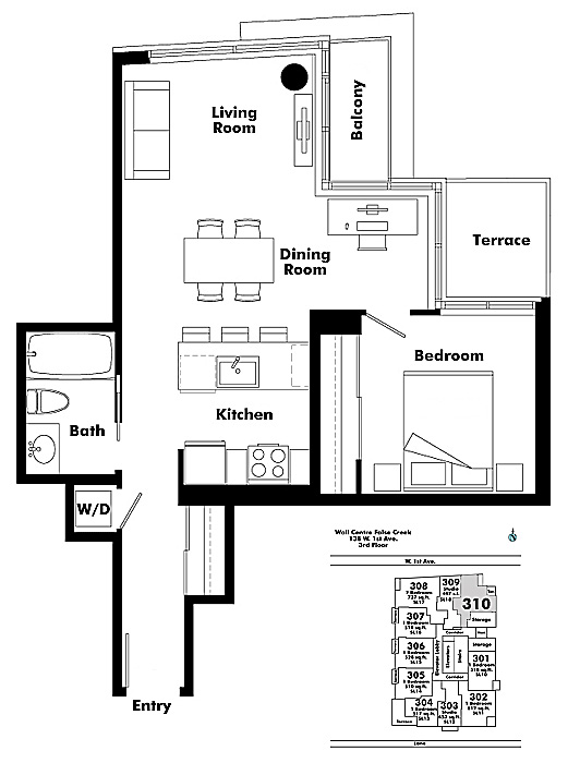Floor plan 310
