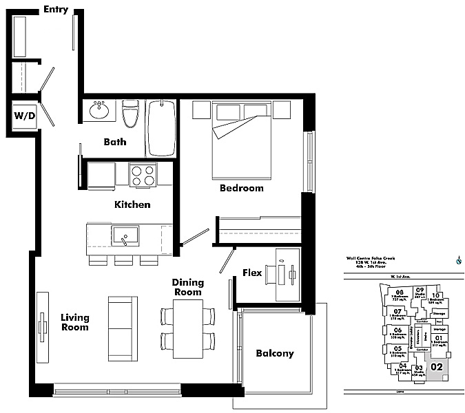 Floor plan 502