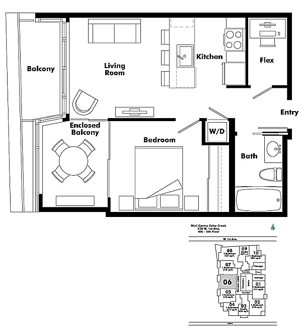 Floor plan 506
