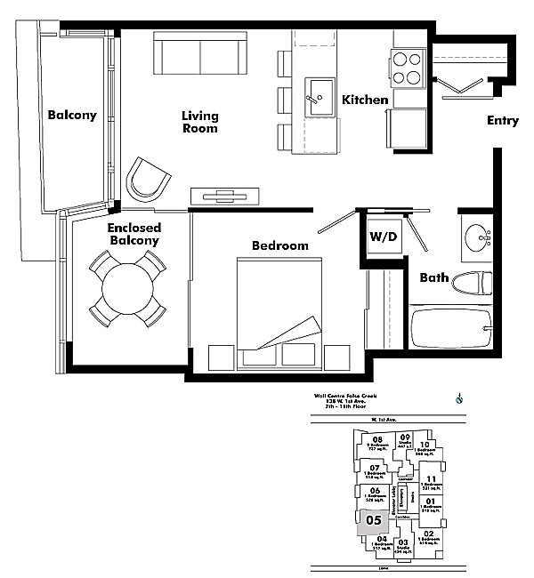 Floor plan 1005