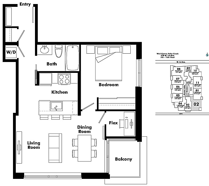 Floor plan 802