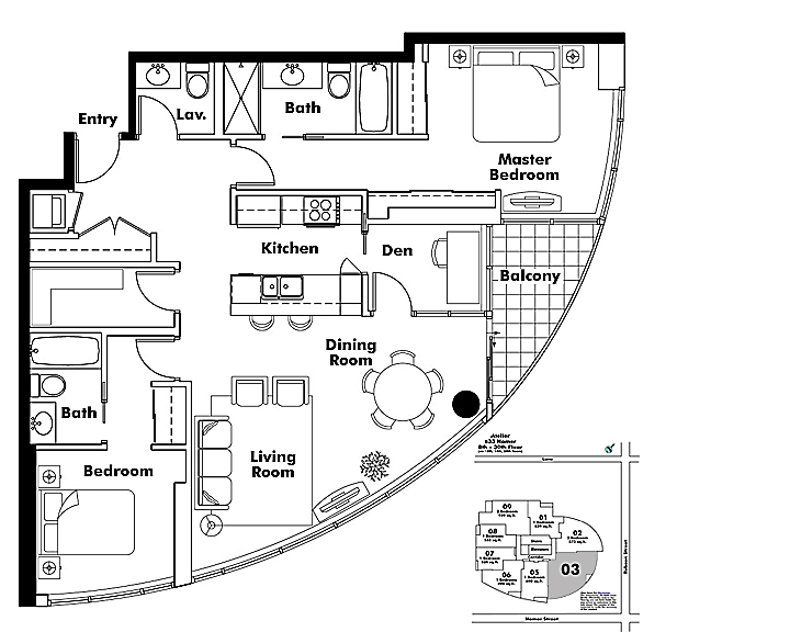 Floor plan 2103