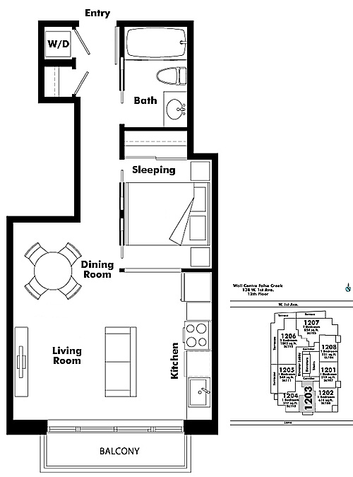 Floor plan 1203