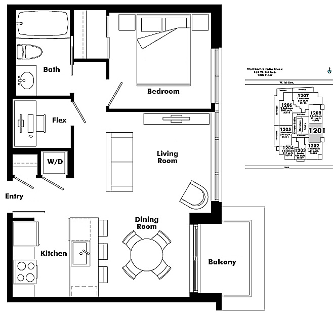Floor plan 1201