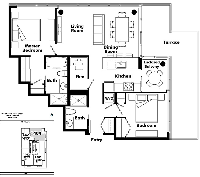 Floor plan 1404