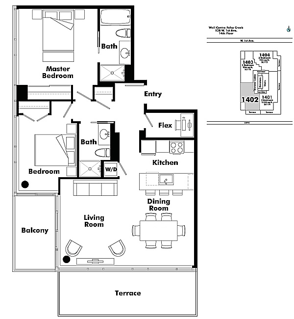 Floor plan 1402