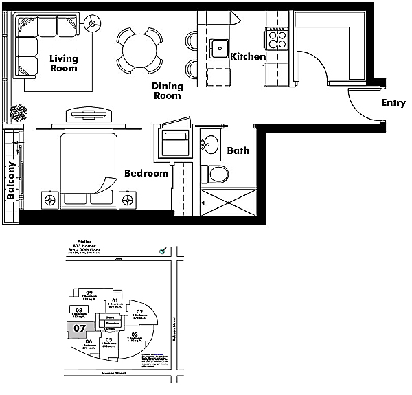 Floor plan 2107