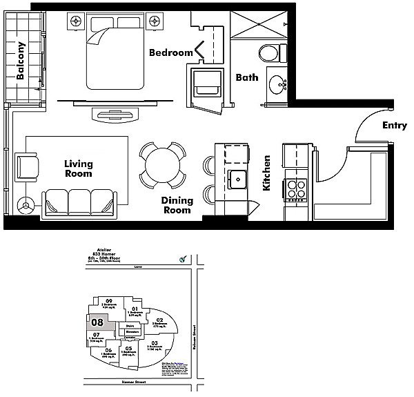 Floor plan 2108
