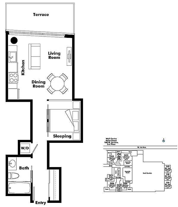 Floor plan 302