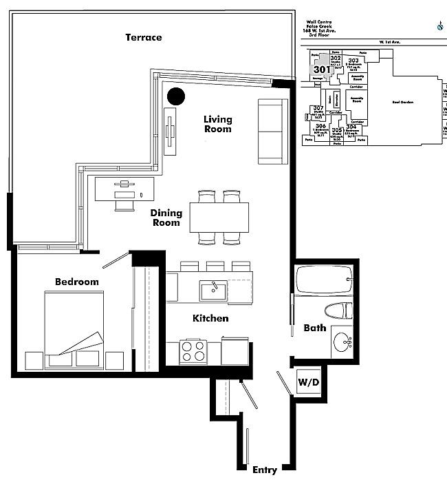 Floor plan 301