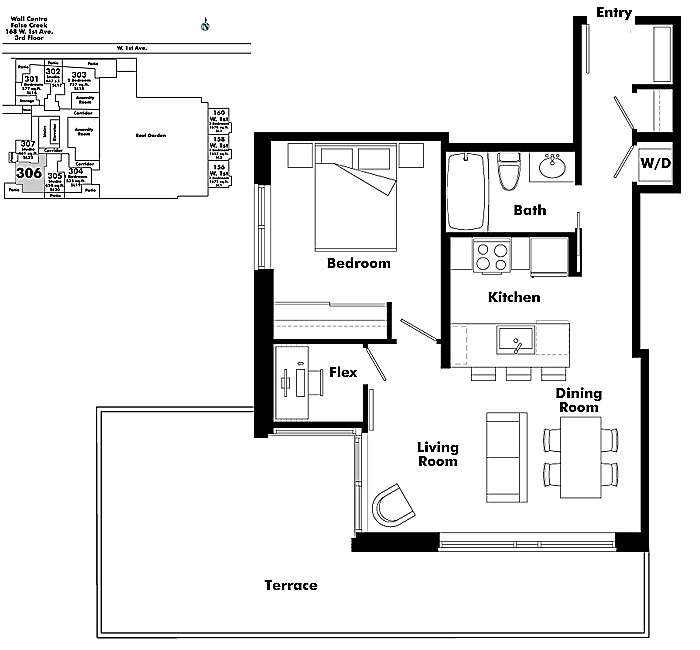 Floor plan 306